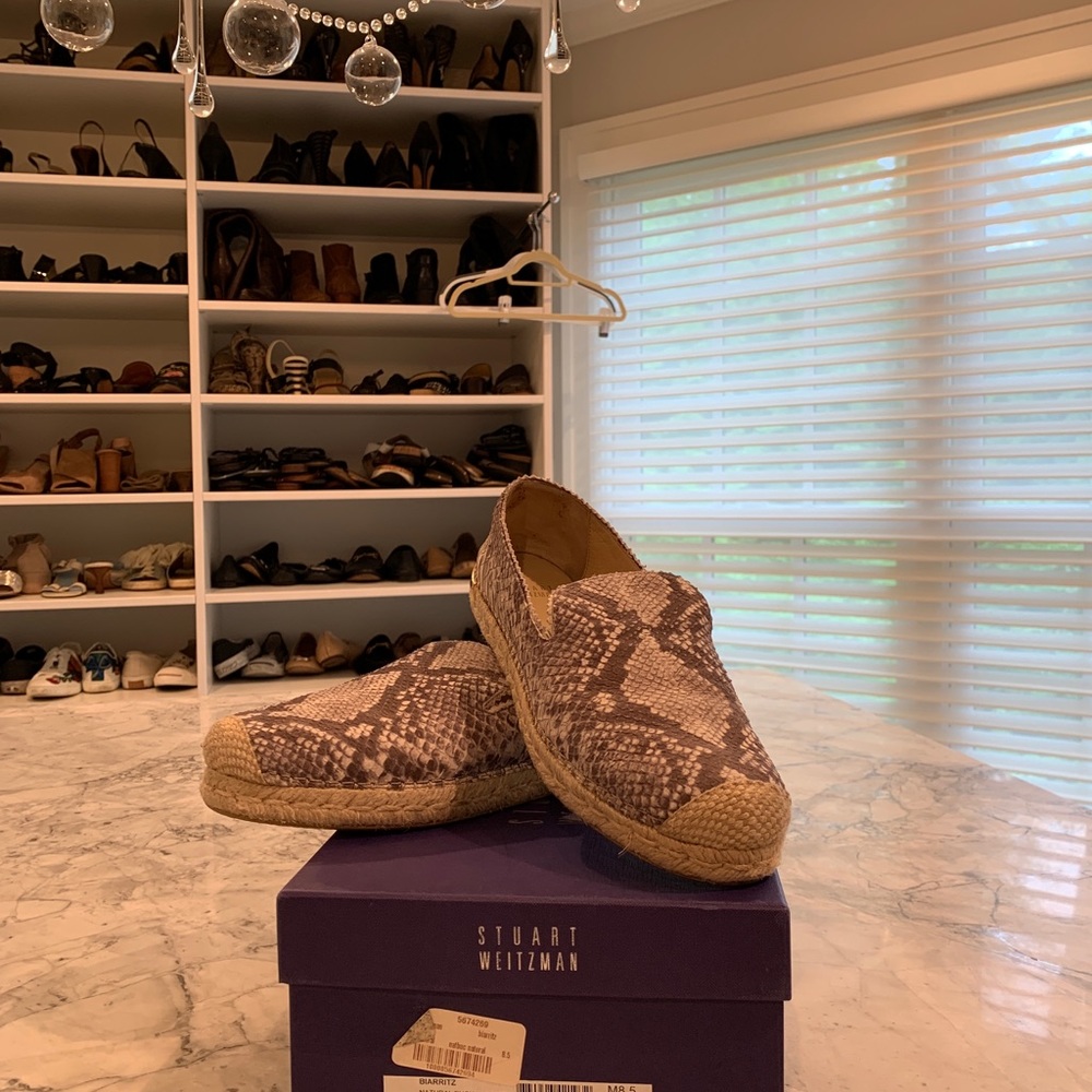 Worn once Stuart Weitzman Espadrilles